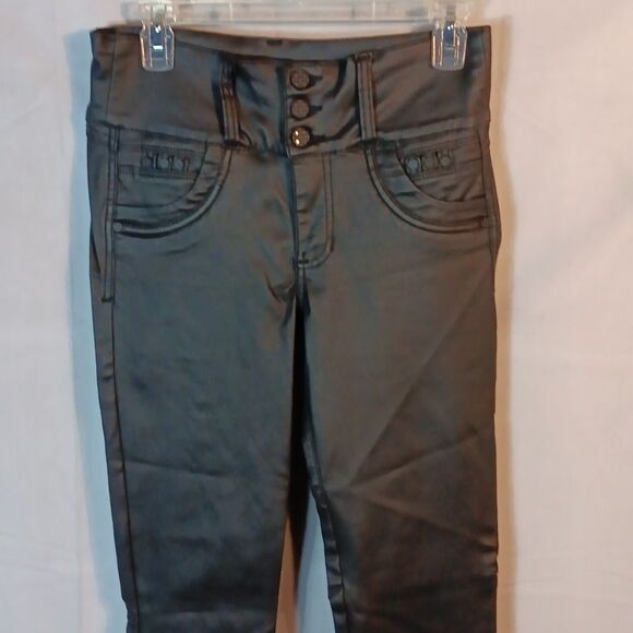 Tissini Black High Waist Skinny Jeans - Picture 1 of 8